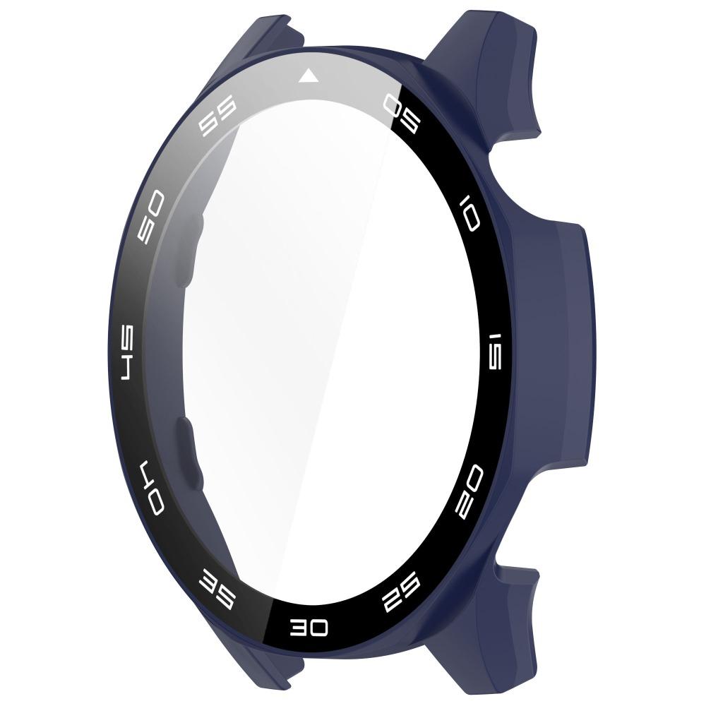 with Scale Screen Protector Tempered PC Cover Shell Protective Case for Huawei Watch GT 5 46MM