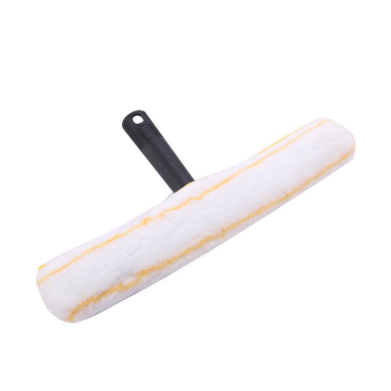 Stainless Steel Glass & Window Cleaning Scraper with Retractable Squeegee