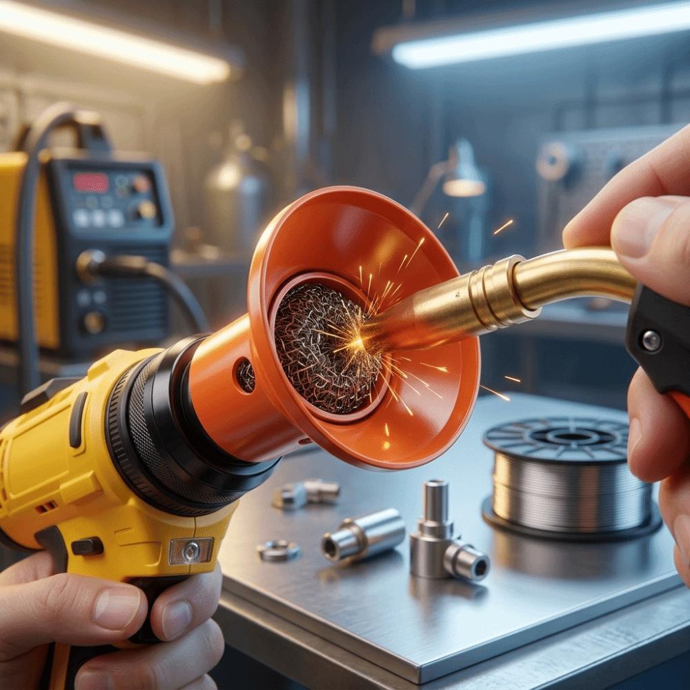 Universal Deslagging Socket Thickened Reinforced MIG Welding Slag Removal Tool  Repair Shops