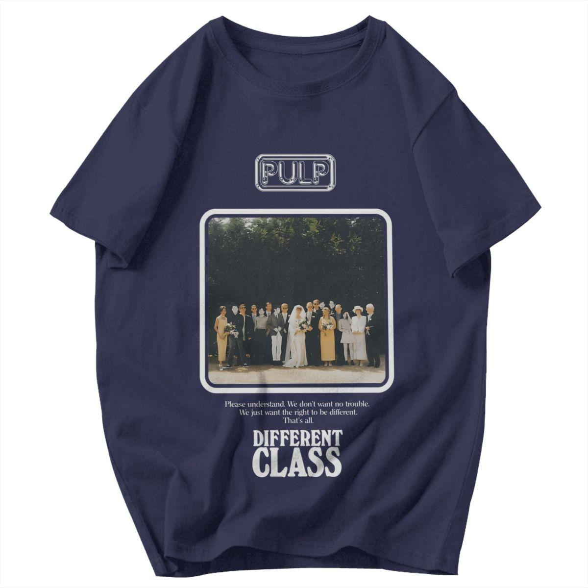 

Men T Shirt Pulp Band DC30 Fans Support Pops Y2K Graphic Crewneck Unisex Tops T Shirts 4XL