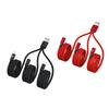 3 in 1 USB Cable, USB to 3x Type-C Connector Power Supply Cord Wire Quick Charging Charge Line Extension Cord