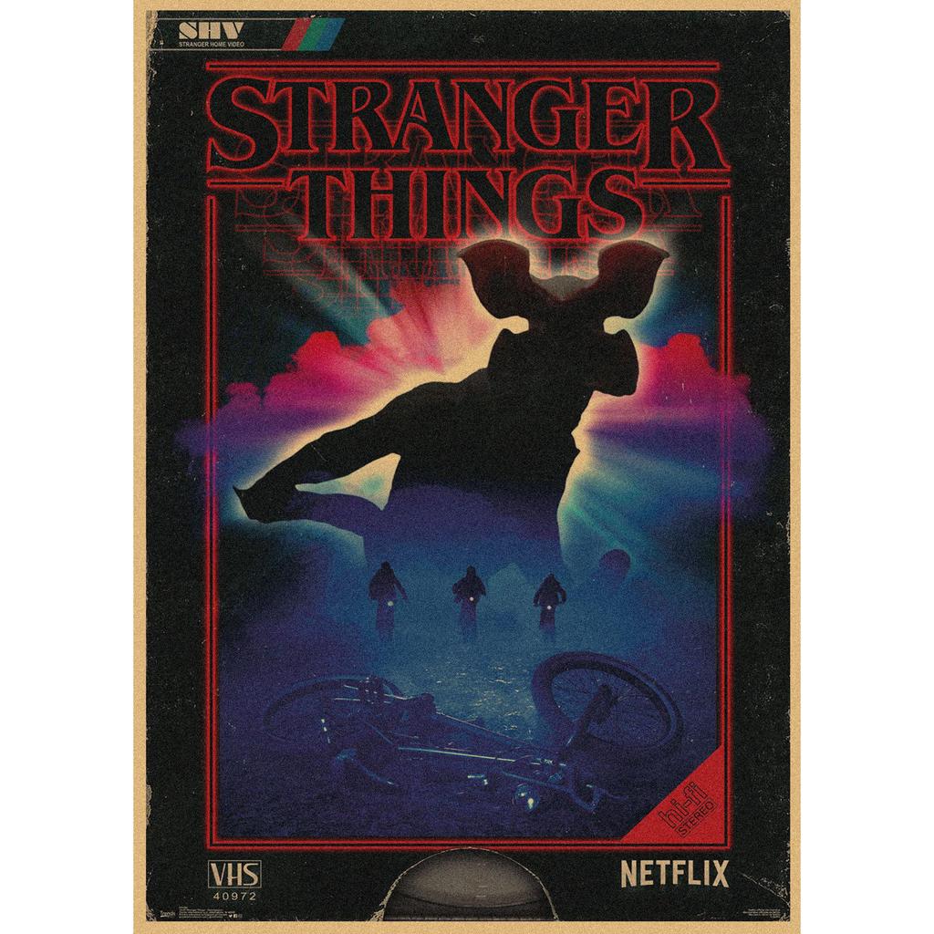 Vintage European & American Movie Posters: Retro Kraft Paper Wall Art for Bar, Cafe, Restaurant Decor.