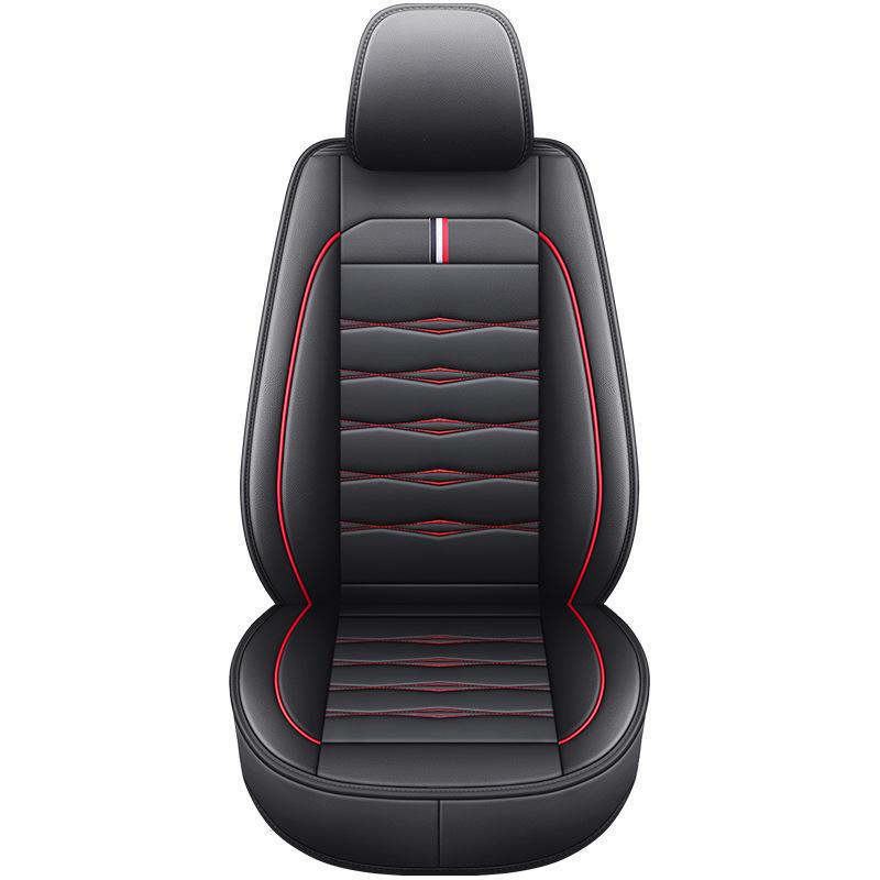 New PU Leather Automotive Seat Covers for Cars SUV Truck Sedan Universal Anti Slip Car Seat Cover(Only 1PC Cover)