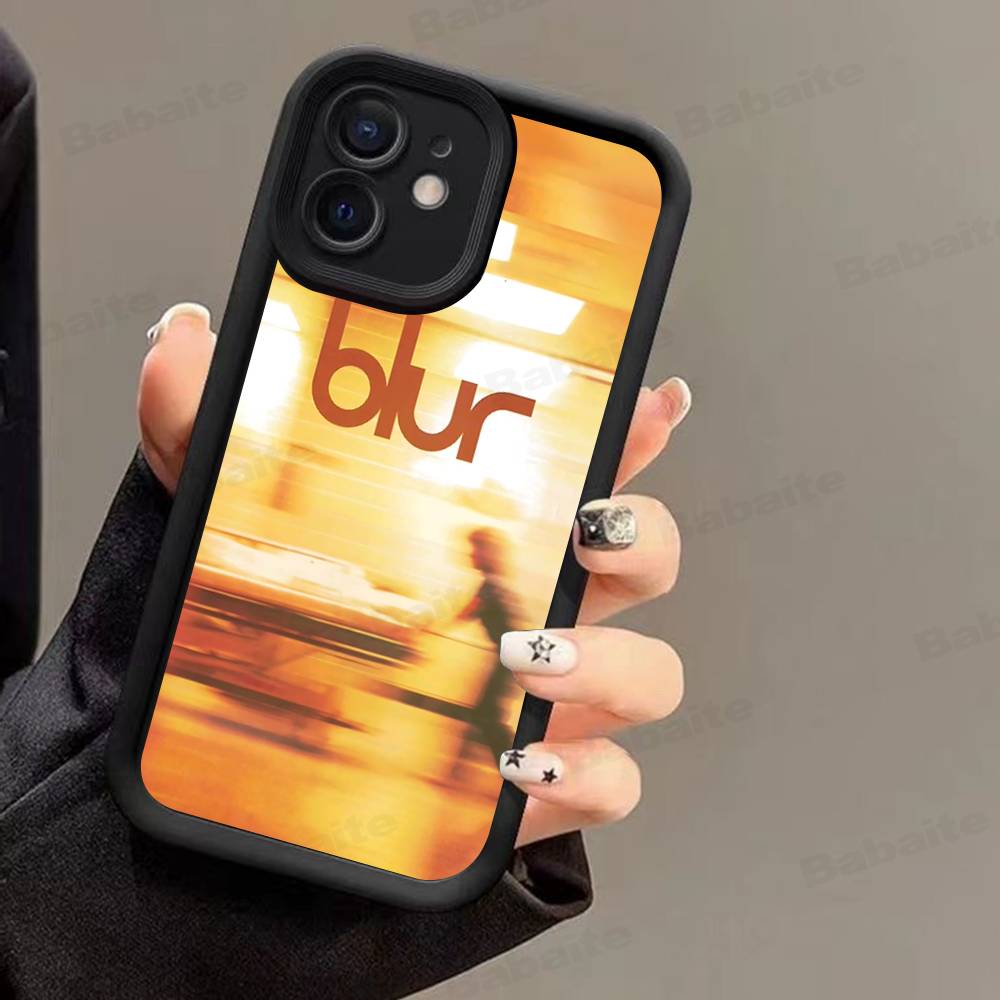 Rock Band B-Blur Phone Case For IPhone 17 16 15 14 13 12 11 Pro Max 16E Plus INS Soft Cover