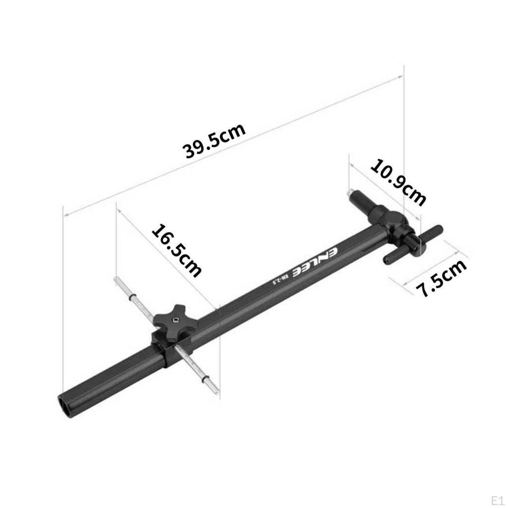 Bike Rear Derailleur Hanger Alignment Tool Rotating Head Gauge Engraved