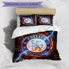 Chelsea FC Pattern Printed 3PCS Bedding Set Soft Skin-Friendly Washable Duvet Cover & Pillowcases Set All Season Bedroom