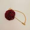 Accessories Colorful Leaf Lapel Decoration Rose Collar Needle Men Corsage Cloth Floral Badge