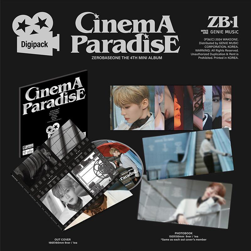 ZEROBASEONE 4st Mini Album CINEMA PARADISE