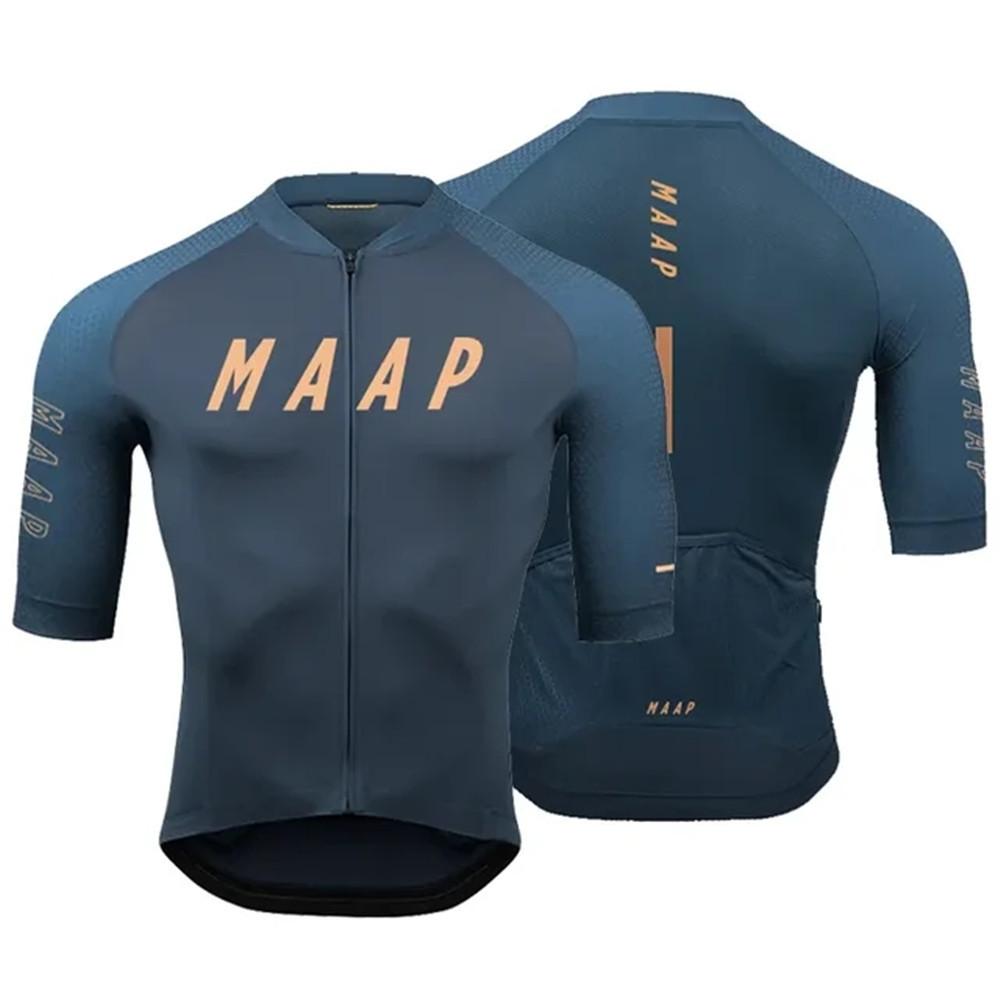 MAAP Sommer Oberteil Rennrad Mountainbike Radsportanzug Kurzarmhemd Outdoor Radsportanzug