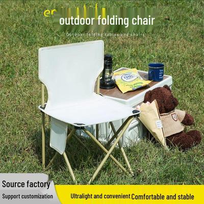 Portable Outdoor Folding Chair for Camping, Fishing, BBQ, Art, and Picnic Activities