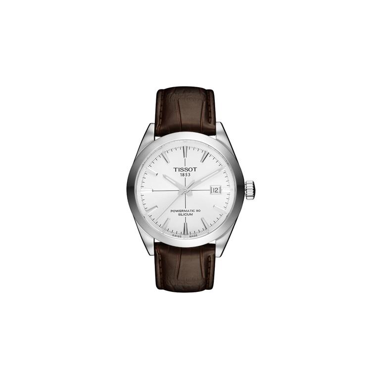 TISSOT Windy Collection Automatic Mechanical Movement Men's Watches Watch 40mm Silver Dial Stainless Steel Case T127.407.16.031.01