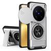 KEYSION Custodia Magnetica per Telefono per VIVO X200 Pro 5G Protezione Fotocamera a Scorrimento Supporto Verticale Anello a 360° Cover Antiurto per VIVO X200