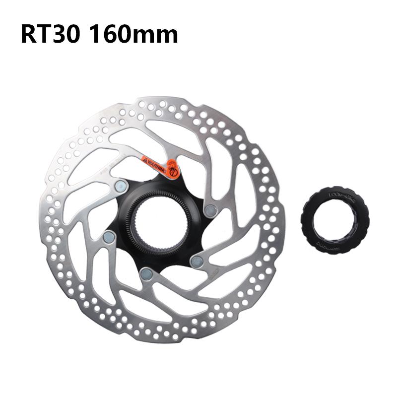 Shimano RT64 RT30 MTB Mountain Bike Bicycle CENTER LOCK Disc Brake Rotor 160mm 180mm 203mm RT30 1pcs 160mm