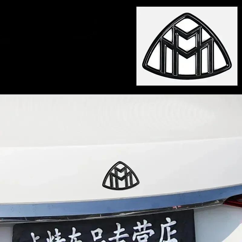 

C200 E200 New For Mercedes Benz MAYBACH letter badge car stickers for Mercedes Benz MAYBACH V12 S400L S600 rear trunk logo modif