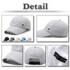 Dry CZA171 [White Fang] Hat, Cap, Mesh, Sports, Outdoor, Simple, Men's, Women's, (White)