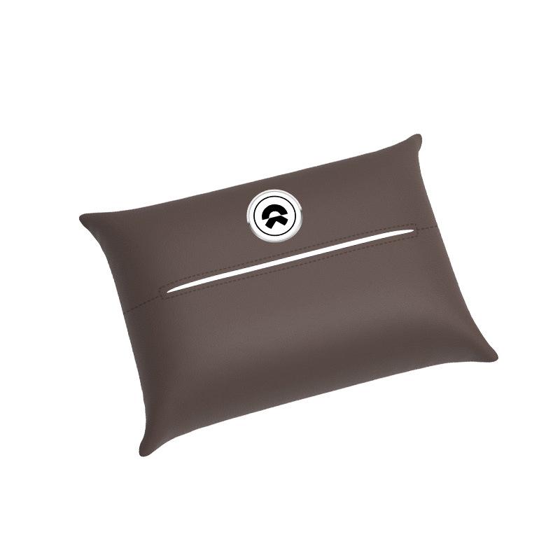 NIO Car Tissue Box for ES6, ES8, EC6, ET5, ET7, EP9 Models - Seat Armrest Tissue Holder
