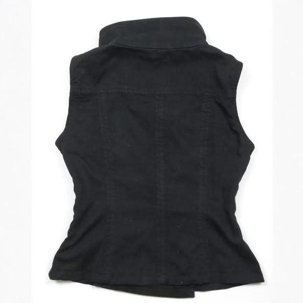 Spring-Summer Y2K European & American Style Harajuku Solid Color Fashionable Japanese Button Vest Slim Fit Top