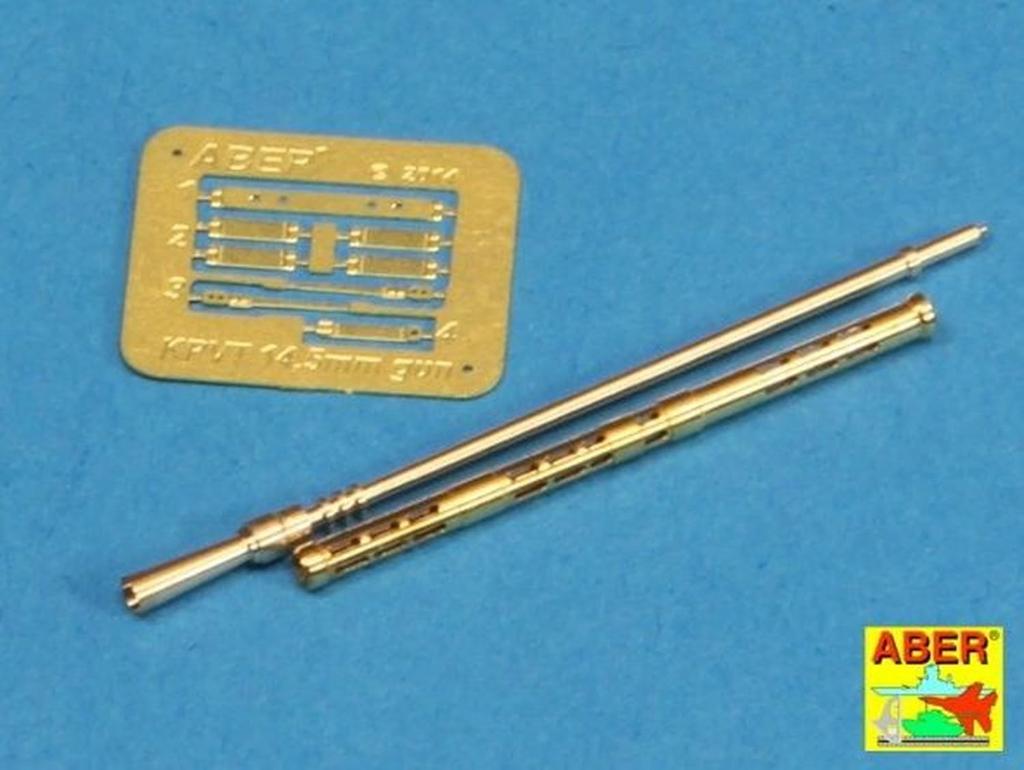 Aber 1/35 scale Russian 14.5mm KPVT Heavy Machine Gun Barrel Plastic Model Kit Parts 35L124 (Tank)