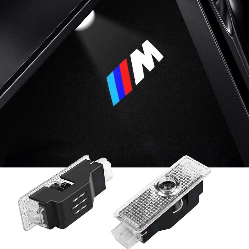 

2PCS-LED Car Door logo Projector Lamps Welcome Light For Mini BMW M E90 E60 F18 E46 F30 F20 M2 M5 M3 E87 M4 X3 X5 X1 Accessories