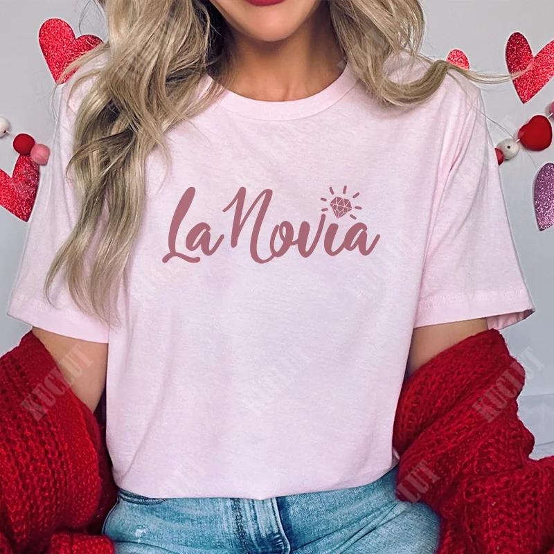 Spanish Team Bride Squad T-shirt Bridesmaid Bachelorette Party Tees for Women Clothing Bridal Shower Wedding Party Short Sleeve