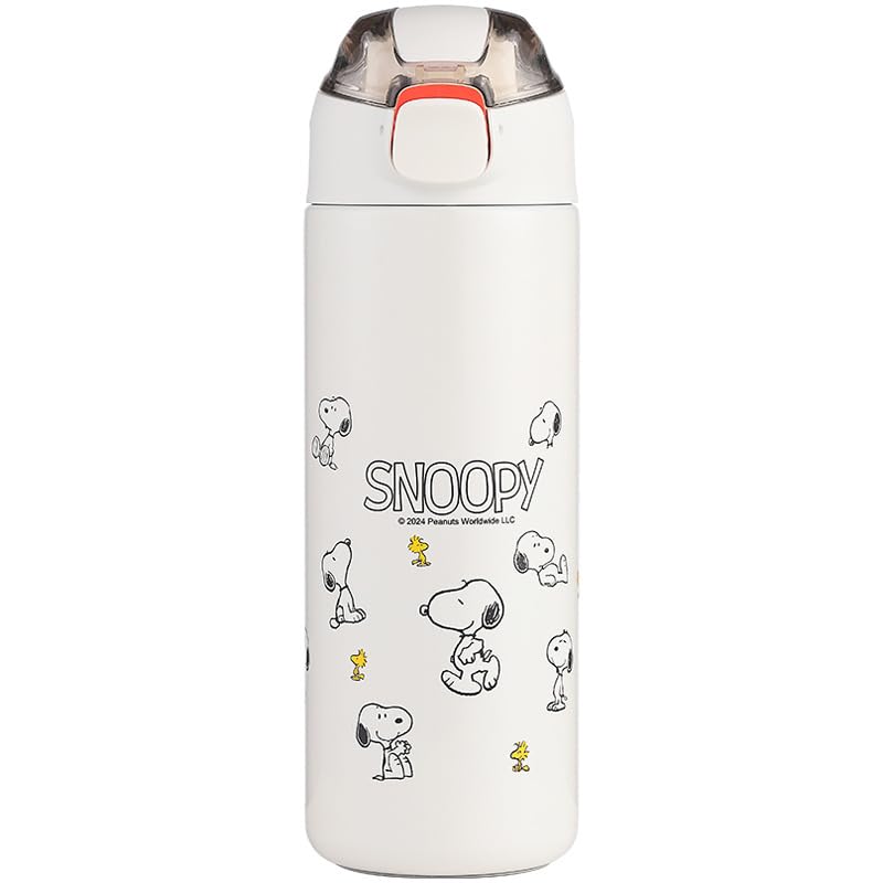 

316 Stainless Steel Thermos Water Bottle, Direct Drinking, Leak-Resistant, One-Touch Operation, Large Capacity, Keeps Water Cold or Hot, Cute, Easy