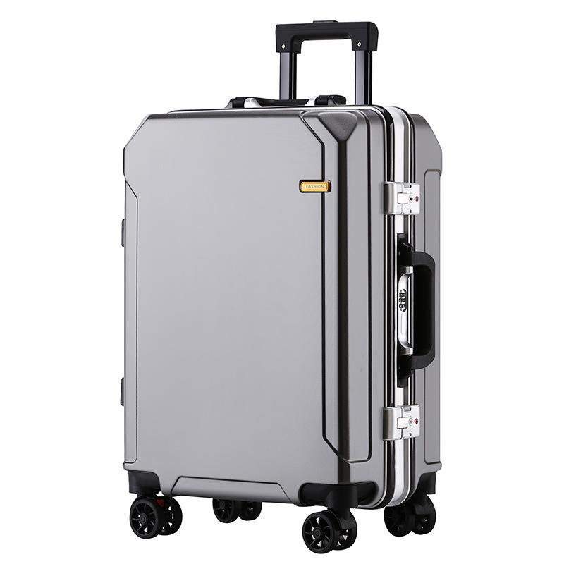High-End 22” Travel Suitcase: Sit-On Design, 20” Carry-On for Men, Women, College Students, Business, and Large Capacity 26” Trolley Case