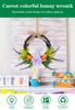 Easter Rabbit and Egg Wreath - Outdoor Garden Party Ornament