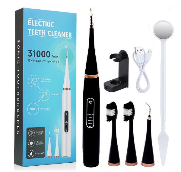 Ultrasonic 6-in-1 Electric Tooth Cleaner & Water Flosser