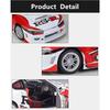 Welly 1/24 Nissan Silvia S15 RSR Alloy Sports Car Model Diecasts Metal Track Racing Car Vehicles Model Simulation Kids Toys Gift