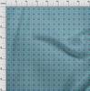 oneOone Georgette Viscose Aqua Blue Fabric Tribal Sewing Craft Projects Fabric Prints By Yard 42 Inch