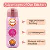 110 New Style Waterproof Diwali Graffiti Stickers for Suitcases & Phones