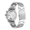 QIATKWH Japanese Conversation Watch, Silver Case, Silver Stainless Steel Strap