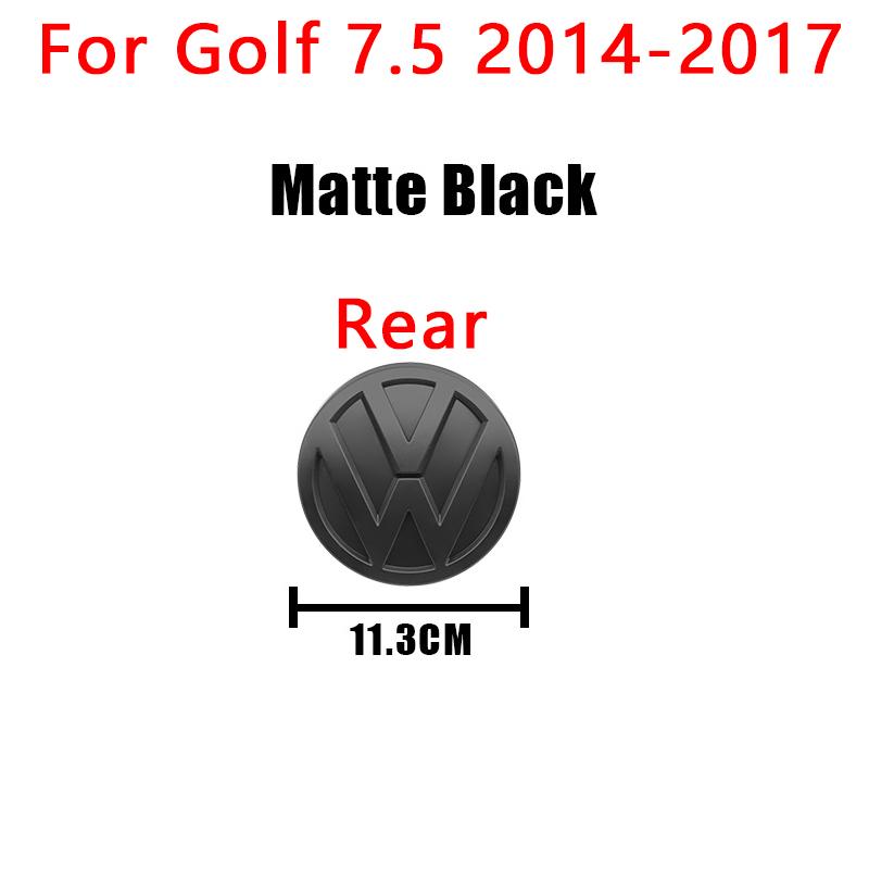 1Pcs VW 3D Car Cover Front Grille Badge Rear Trunk Emblem Decals Accessories For Volkswagen Golf 7 7.5 MK7 MK7.5 GTI R Rline GTD