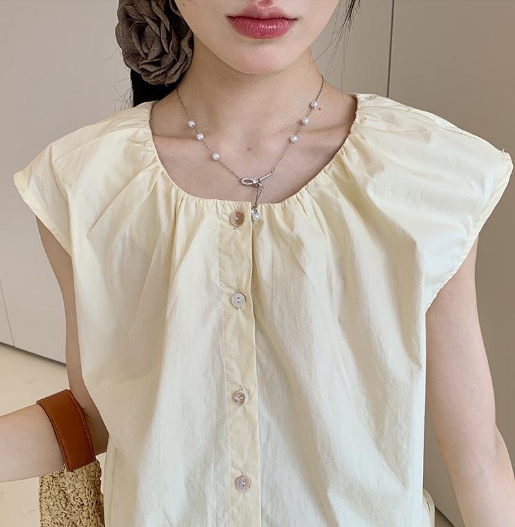 2026 Summer Petite Maternity Fashion: French Style Vest and Skirt Set
