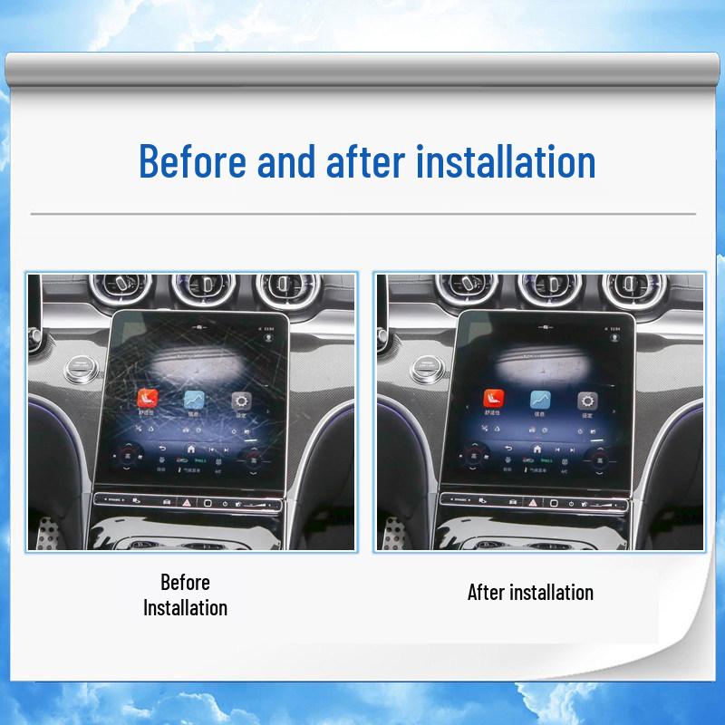 Mercedes-Benz CLE 25-26 Model Navigation Screen & Console Film Decoration Set