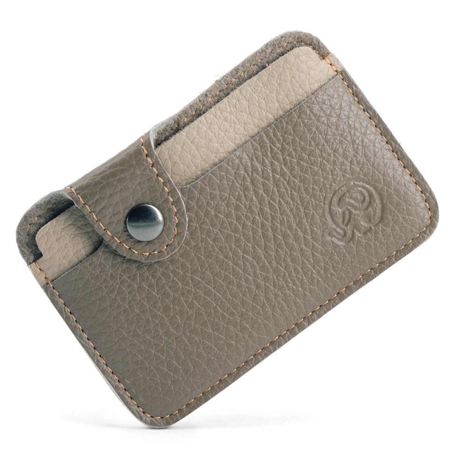 

Мини-держатель для удостоверения личности, кошелек для монет, женский, мужской, чехол для визиток, банковская кредитная коробка, тонкий чехол для карт