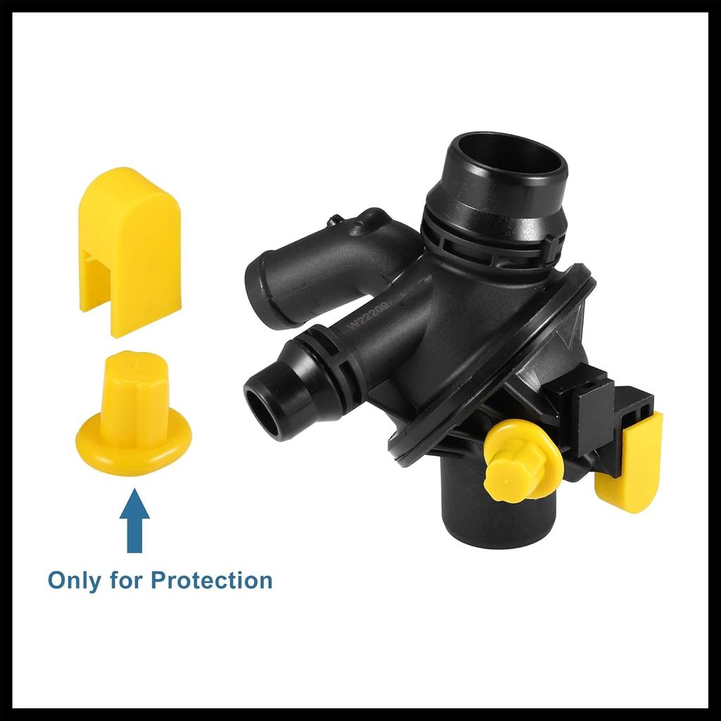 Thermostat Housing Assembly 11538671516 Engine Coolant Thermostat Housing Assembly for BMW 535i GT XDrive 2011-2016 for BMW 535i GT 2010-2017 Durable