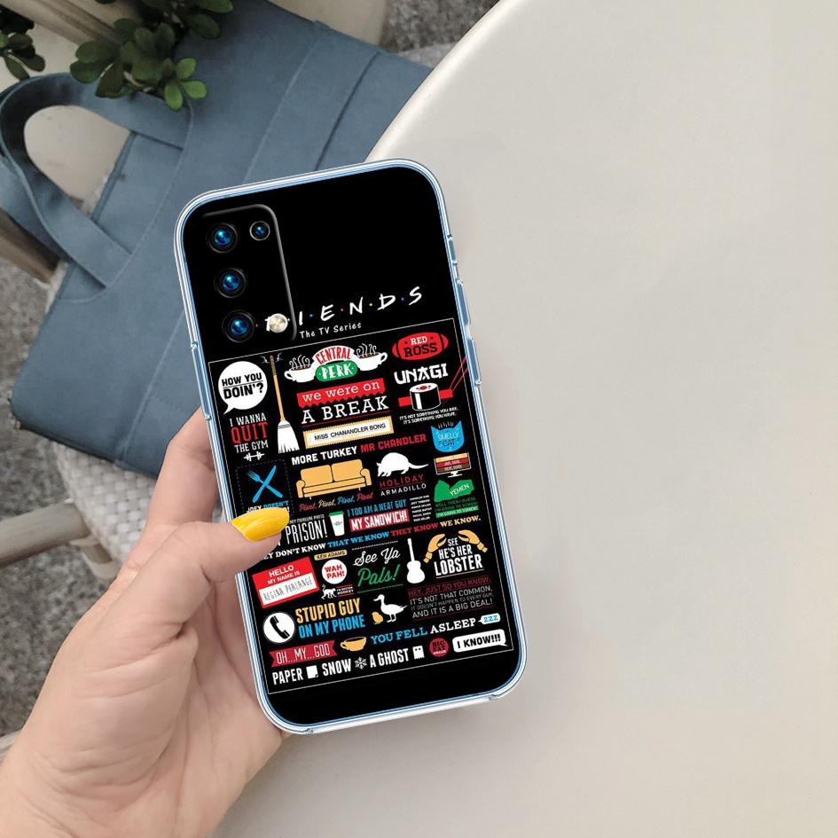F-friends Perk Coffee Transparent Phone Case for Motorola Moto G7 G8 G9 G84 G85 G73 G24 G15 Z2 Play Power Plus