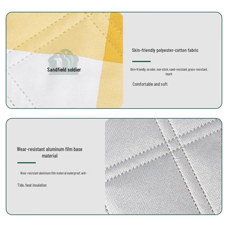 Battlefield Soldier Five-Layer Thickened Camping Picnic Mat