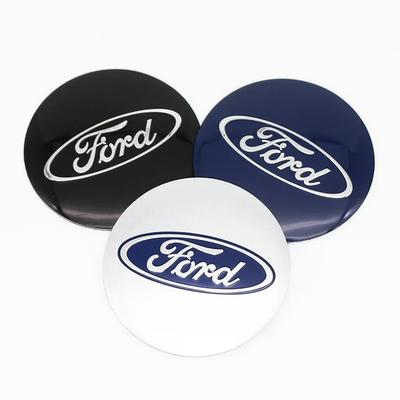 Nuovo 2026 Adesivo per Auto 2025 Caldo 4 Pezzi 56/60/65mm Tappi Centrali Ruote Auto Adesivi Emblema Per Ford Fiesta Mondeo Explorer Focus Mo