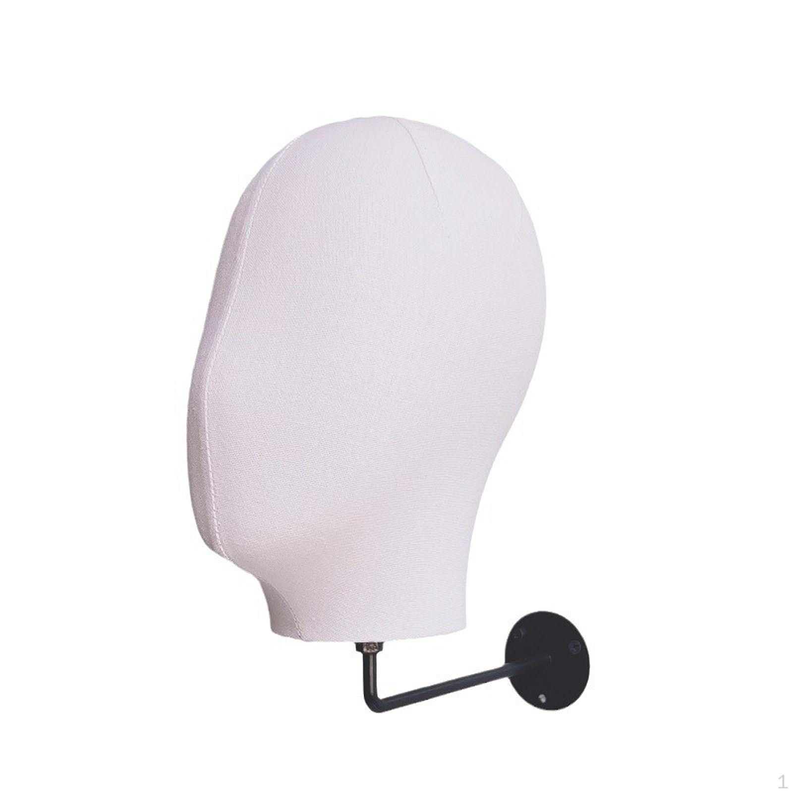 

Стильный настенный держатель для париков для шляп и головных уборов White Black
