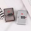 Metal Password Lock 3 Digit Combination Lock Travel Suitcase Luggage Chest Hardware Lock Coded Locker Gift Case Padlock