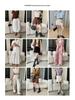 Sinan Tencel Linen Drawstring Wide-Leg Floor-Length Casual Pants SN8668