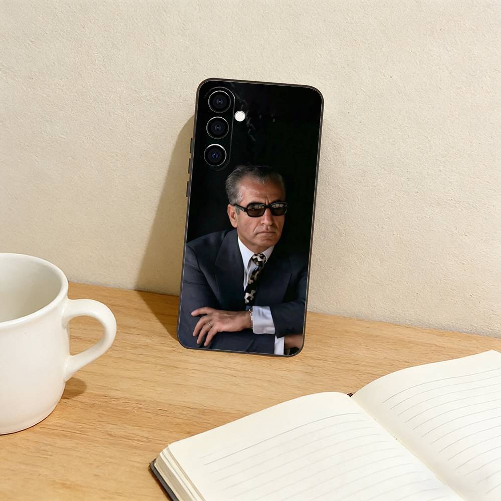 m-Mohammad Reza Pahlavi Phone Case For Samsung Galaxy A73,A72,A71,A70,A53,A52,A51,Others Soft Black Cover Samsung a31