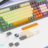 Gaming Keyboard with Tactile Feedback Color Illumination Waterproof Construction Universal Compatibility