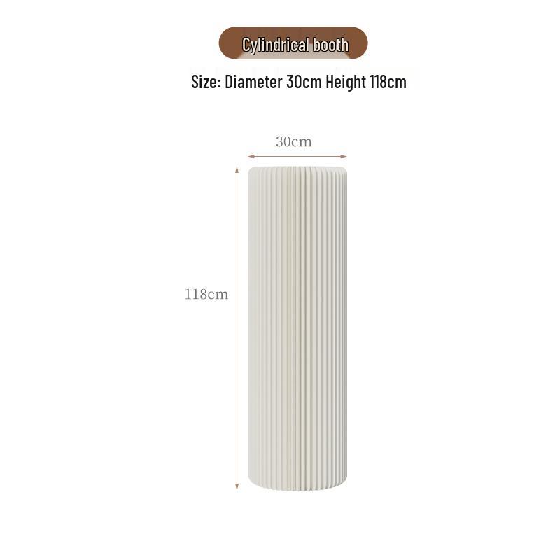Creative Foldable Cylindrical Display Rack and Wedding Ornament Stand