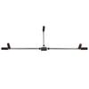 3 Bar Leg Stretcher 9 Hole Adjustable Leg Split Stretching Training Machine for Ballet Dance Home Gym Exercise