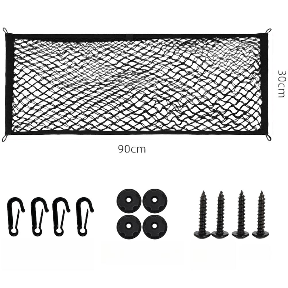 

Car Organizer Trunk Storage Net For Trunk Storage Double-layer Mesh Vertical Mesh Structure High-elastic Mesh For Trunks China Mainland
