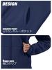 TACVASEN Cold Kangaroo Size 2XL Women's Fleece-Lined Sweatshirt, Thick, Casual, Everyday, Loungewear, Warm, Weather, Stylish, Soft, 1/2 Pocket,