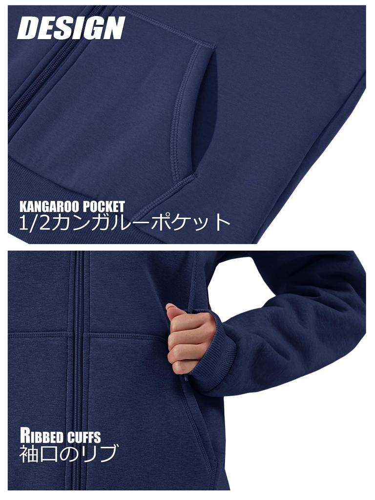 TACVASEN Cold Kangaroo Size 2XL Women's Fleece-Lined Sweatshirt, Thick, Casual, Everyday, Loungewear, Warm, Weather, Stylish, Soft, 1/2 Pocket,